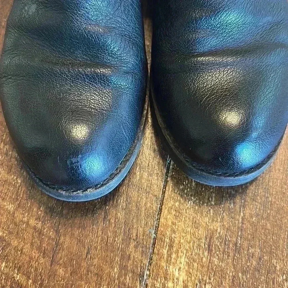 GEOX | Black Leather Ankle Boots - Picture 8 of 10